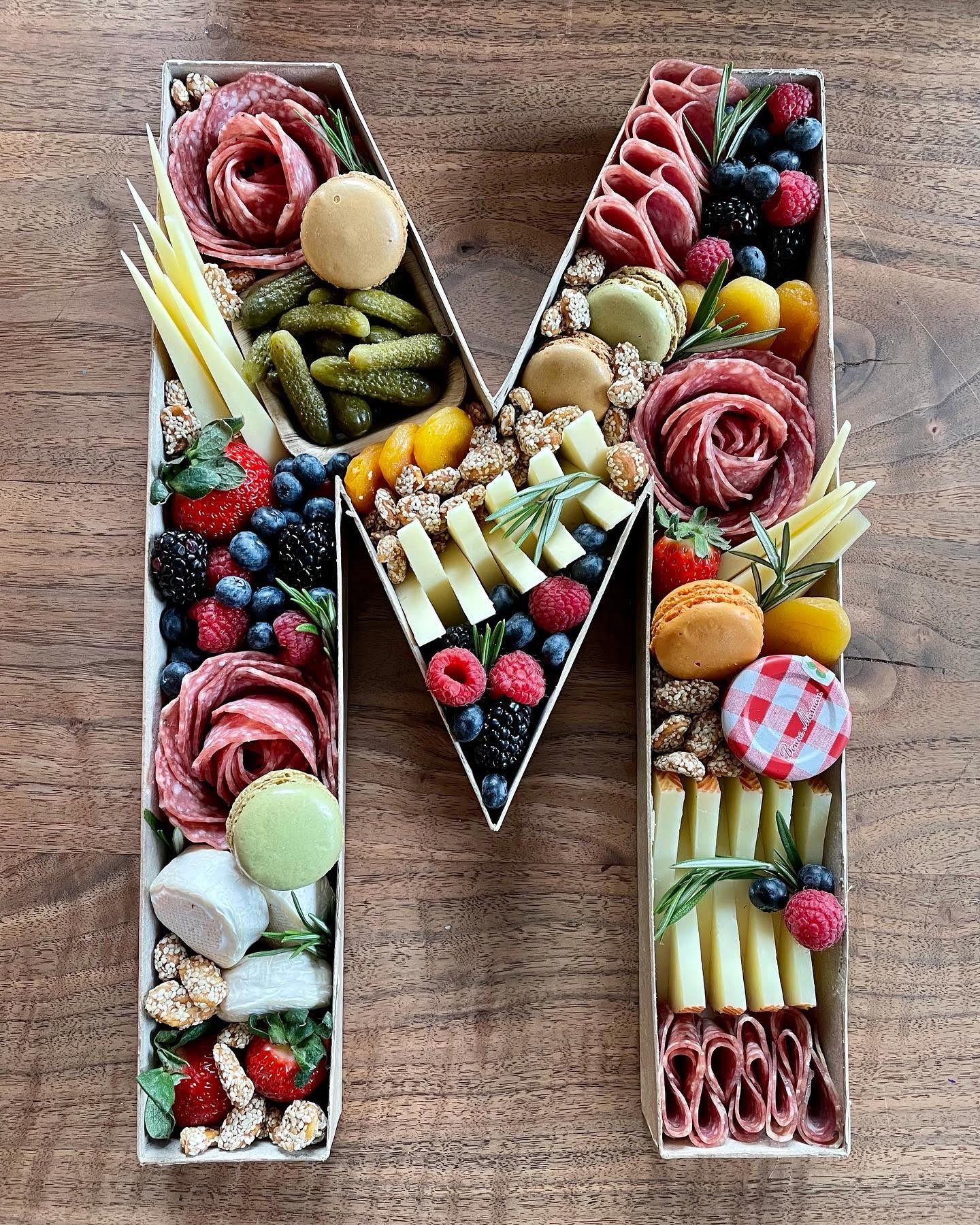 Small 8 Number or Letter Board – Charcuterie by Carrie